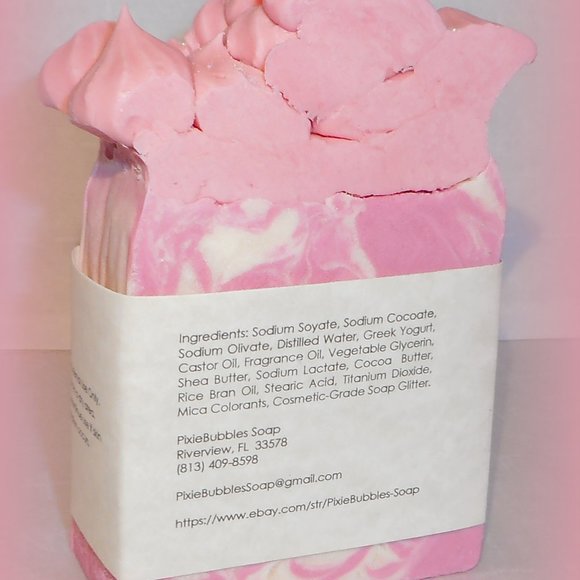 Handmade Soap Bar Coconut Oil ENGLISH GARDEN - Picture 3 of 3